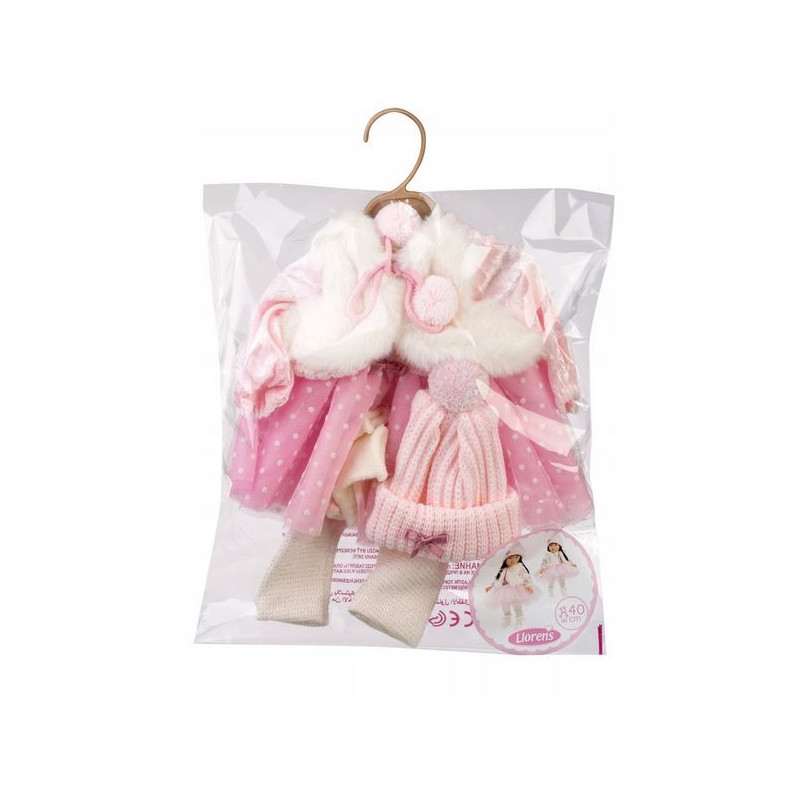 Klänning för docka 40 cm