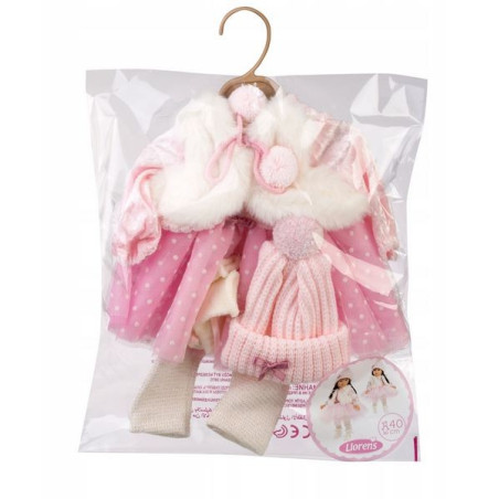 Klänning för docka 40 cm