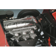 Modell av plastbil Jaguar E-type 18
