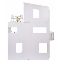 Dockhus för dockor Rainbow High stort townhouse