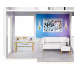 Dockhus för dockor Rainbow High stort townhouse
