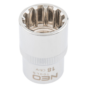 Nasadka Spline 1/2', 18 mm