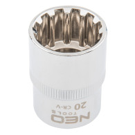 Adapter Spline 1/2', 20 mm
