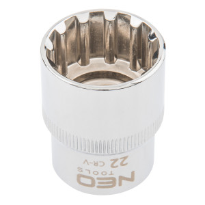 Adapter Spline 1/2', 22 mm