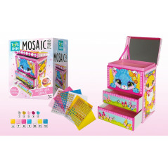 Kreativt set mosaik katt låda | HandlaSmidigt.se