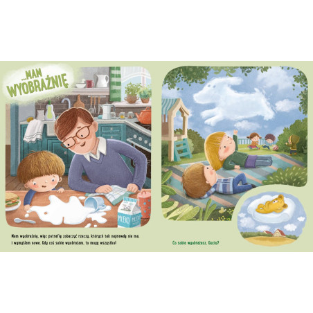 Boken Feluś och Gucio tråkar sig inte.