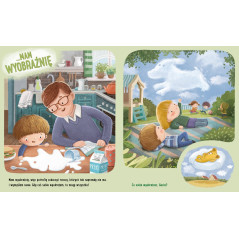 Boken Feluś och Gucio tråkar sig inte.