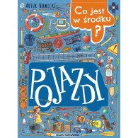 Książeczka co jest w środku pojazdy
