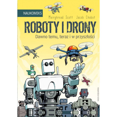 Boken om robotar och drönare - förr, nu och i framtiden