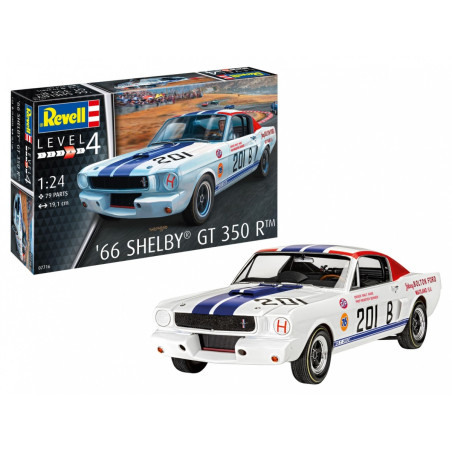 Modell av plast Shelby GT 350 R 1965 1:24