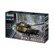 Modell i plast av m1a2 abrams 1:72