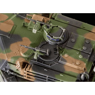 Modell i plast av m1a2 abrams 1:72