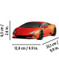 Pussel med 108 delar 3D fordon Lamborghini Huracan Evo grön