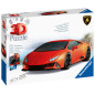 Pussel med 108 delar 3D fordon Lamborghini Huracan Evo grön