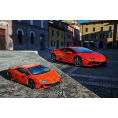 Pussel med 108 delar 3D fordon Lamborghini Huracan Evo grön | HandlaSmidigt.se