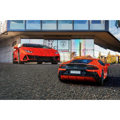Pussel med 108 delar 3D fordon Lamborghini Huracan Evo grön | HandlaSmidigt.se