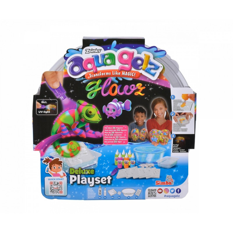 Aqua gelz deluxe set Glow in the dark