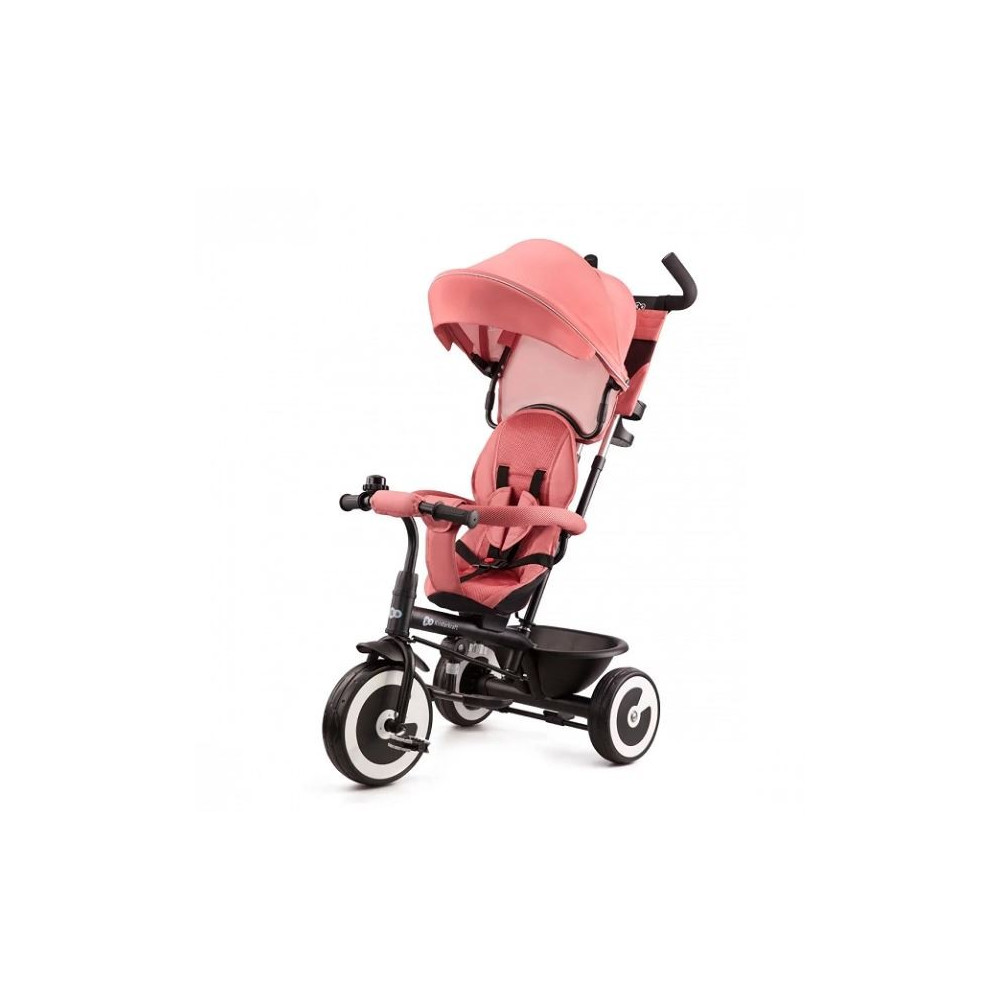Rowerek trójkołowy aston rose pink