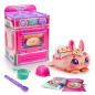 Interaktiv maskot cookeez gör bakade bröd.