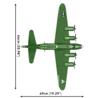 Klocki boeing b-17g flying fortress