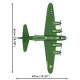 Klocki boeing b-17g flying fortress