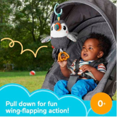 Hängande tukan-nyckelring