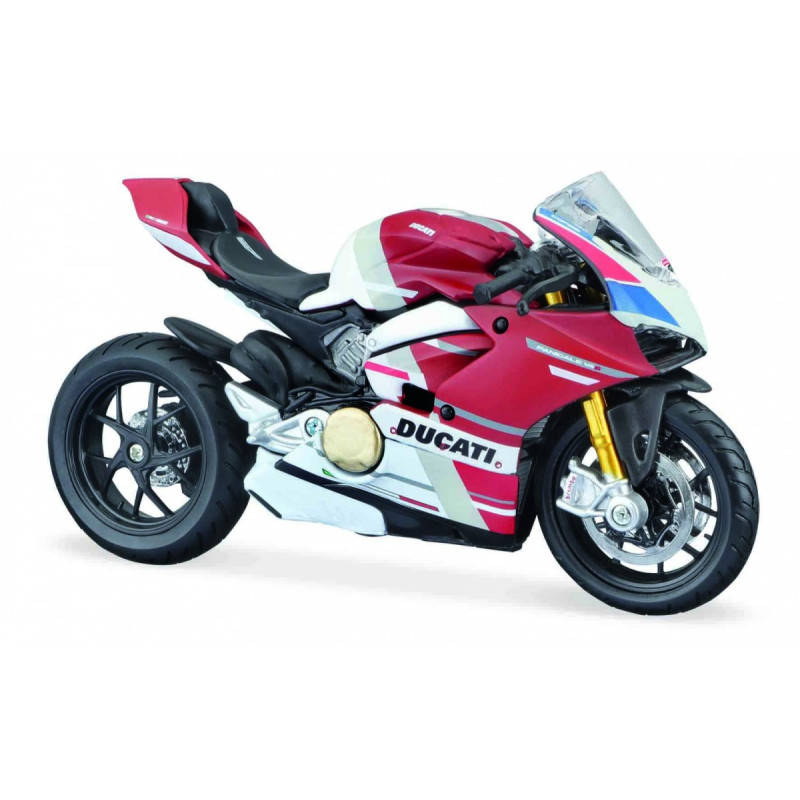 Modell av metallmotorcykel Ducati Panigale V4 S Corse 1:18