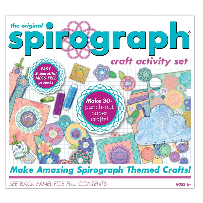 Spirograf kreativt manuellt set
