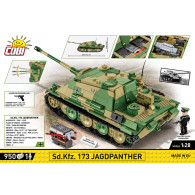 Klocki historical collection wwii sd.kfz.173 jagdpanther 950 klocki