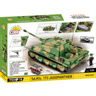 Klocki historical collection wwii sd.kfz.173 jagdpanther 950 klocki