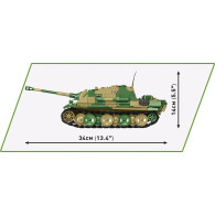 Klocki historical collection wwii sd.kfz.173 jagdpanther 950 klocki
