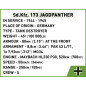 Historisk samling wwii sd.kfz.173 jagdpanther 950 klossar