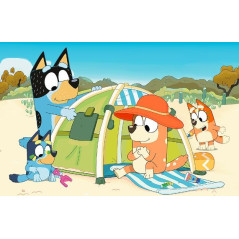 Pussel 24 maxi bluey elementer i en fantastisk värld
