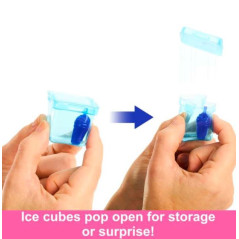 Barbie Pop Reveal-docka med fruktig saft, lila