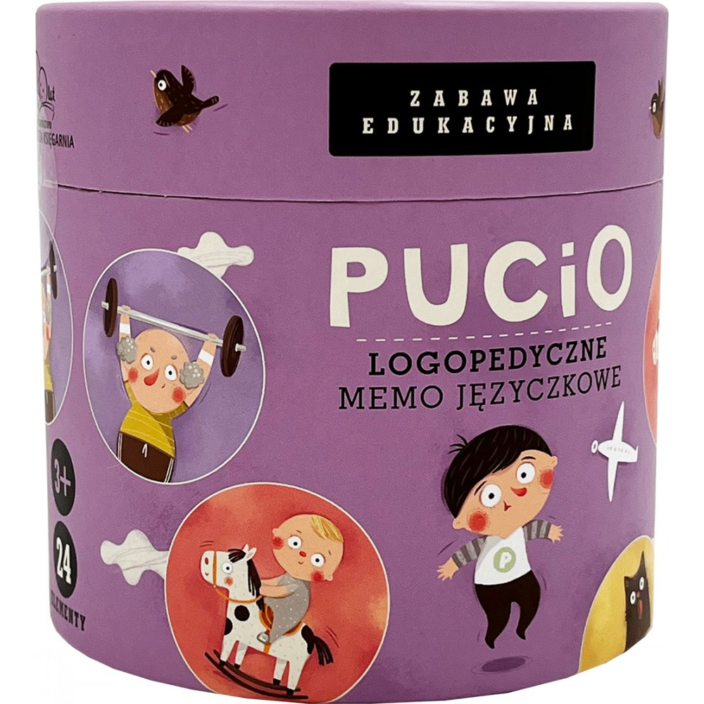 Pucio logopedyczne memo. zabawka edukacyjna Pucio logopedyczne memo. zabawka edukacyjna