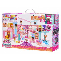 Dockhus med docka - kinetisk sand l.o.l.