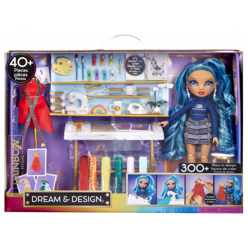 Dockan Rainbow High Studio Set med Skyler