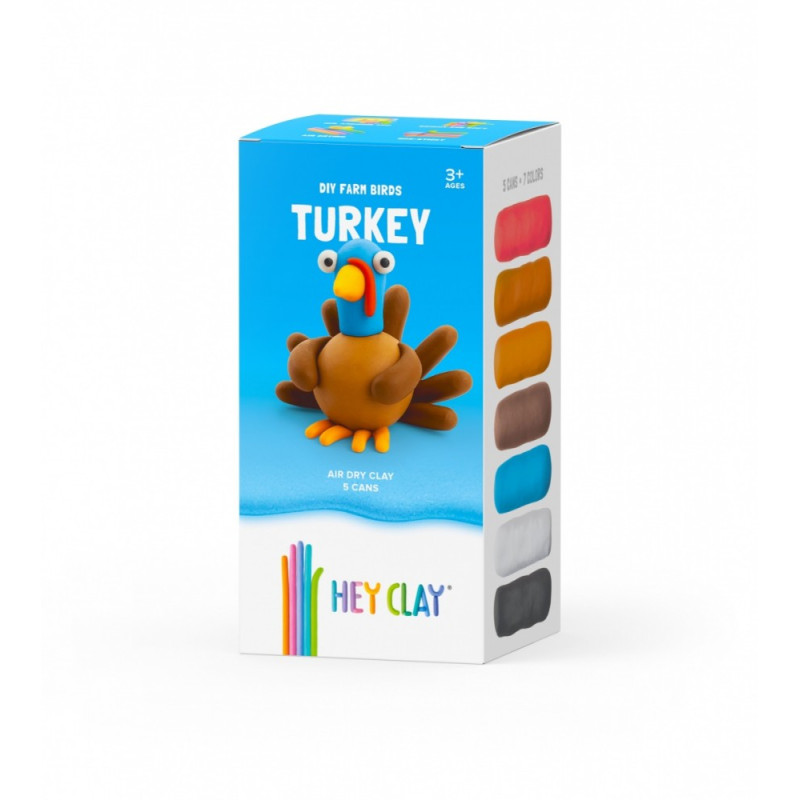 Plastilin hey clay kalkon