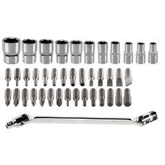 Hylsnyckelsats 1/4', 41 delar | HandlaSmidigt.se