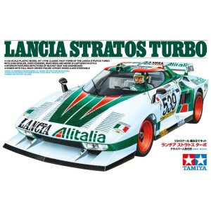Modell av plast Lancia Stratos Turbo 124