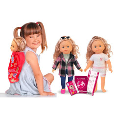 Dockan Natalia resenär 41 cm