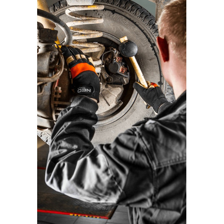 Gummiklubba 65 mm/425 g, hickoryskaft