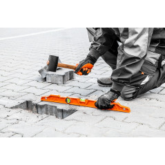 Gummiklubba 90 mm/1200 g, hickoryskaft