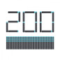Pilar excel 200 stycken foliepaket