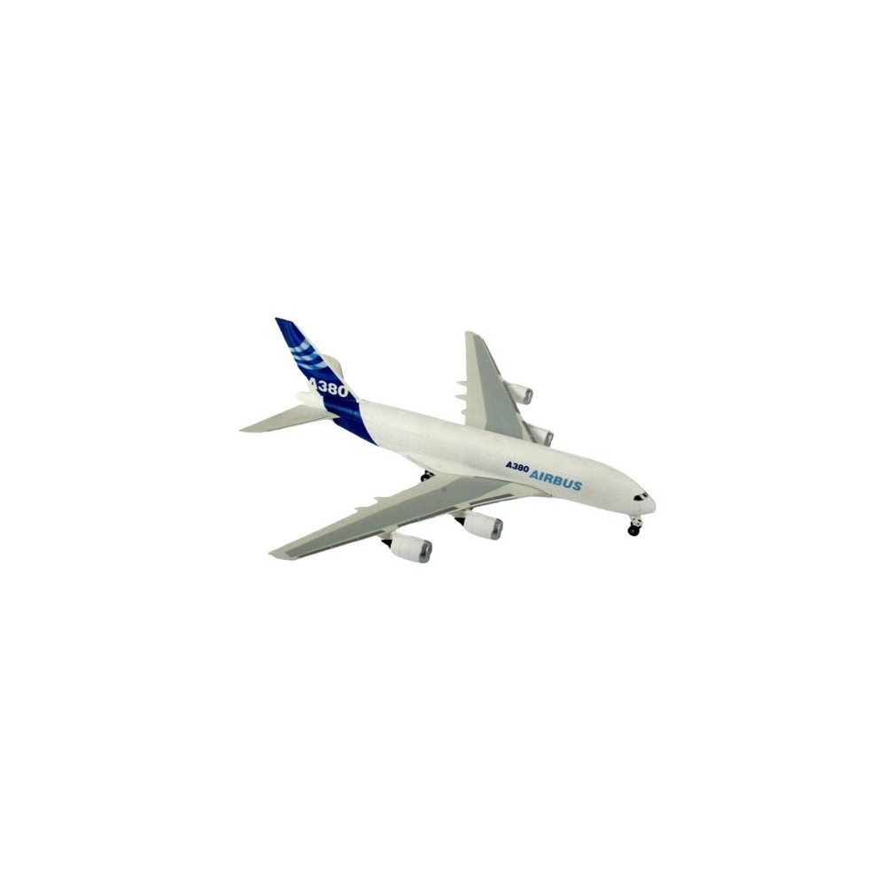 Modell av ett plastflygplan Airbus A380 1288