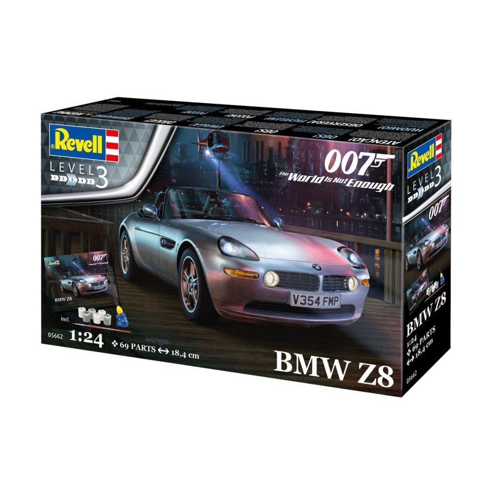 Zestaw upominkowy james bond bmw z8 124
