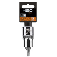 Końcówka Torx na nasadce 1/2', T25 x 55 mm