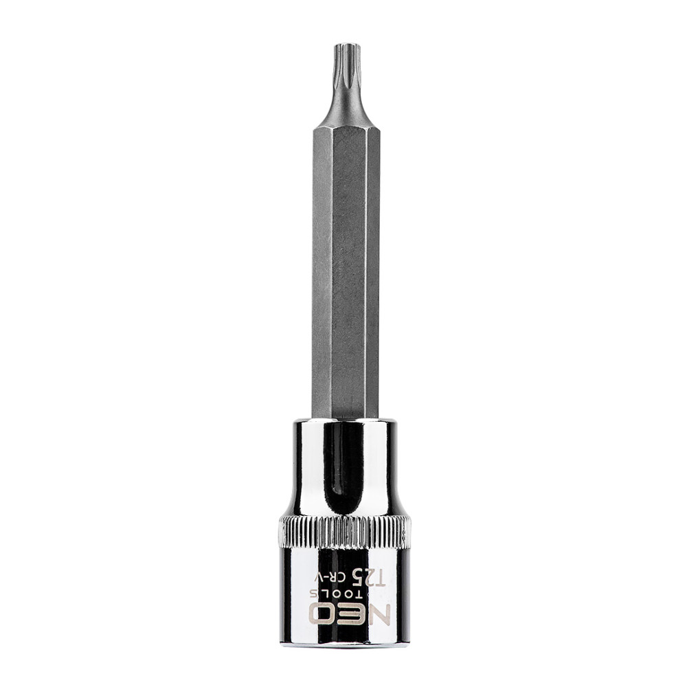 Torx-spets på 1/2-tums hylsa, T25 x 100 mm