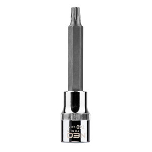 Torx-spets för 1/2-tums fäste, T40 x 100 mm.