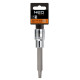 Torx-spets för 1/2-tums fäste, T40 x 100 mm.